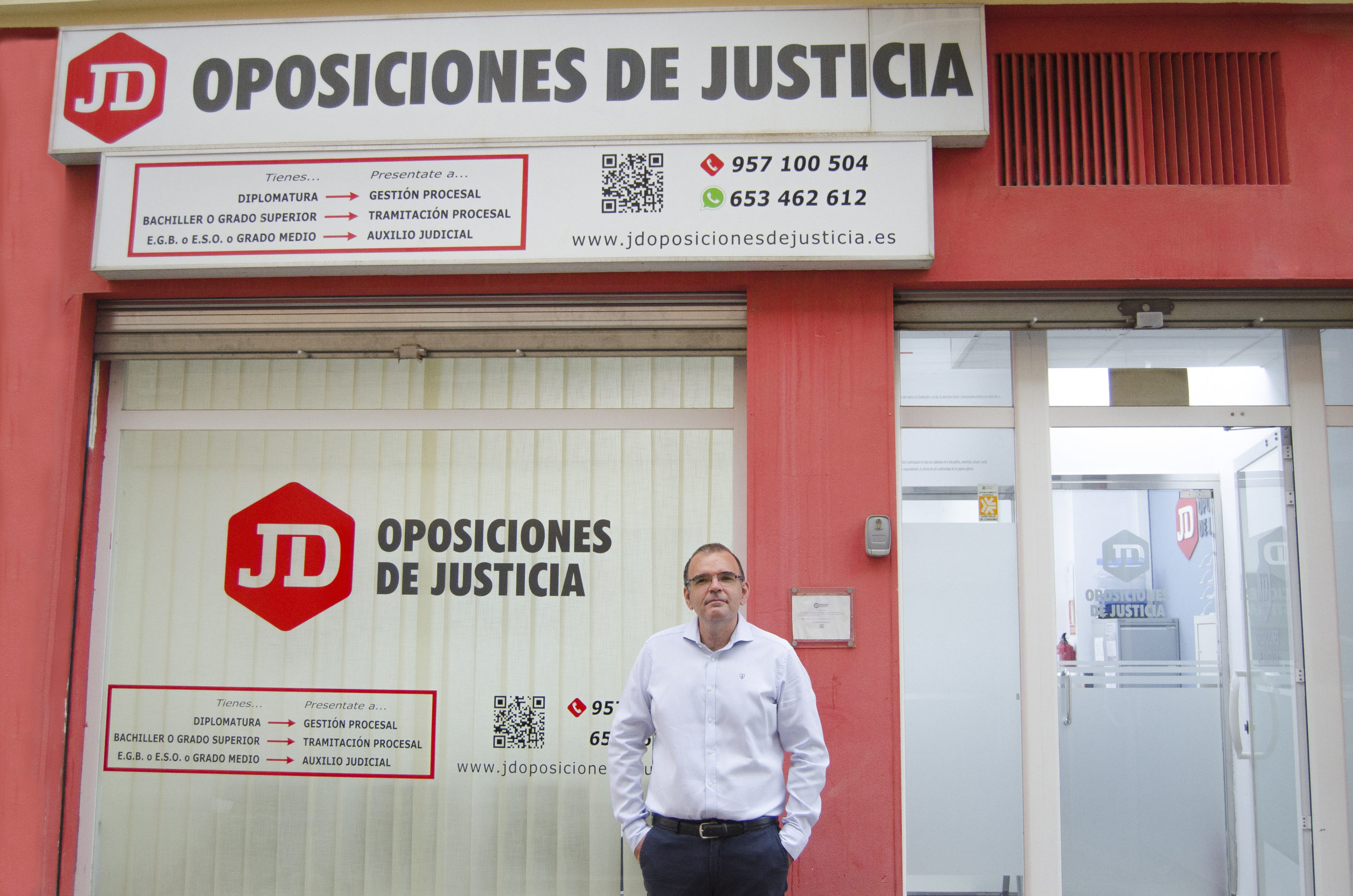 Juan David Granados, Director de formación de JD Oposiciones de Justicia